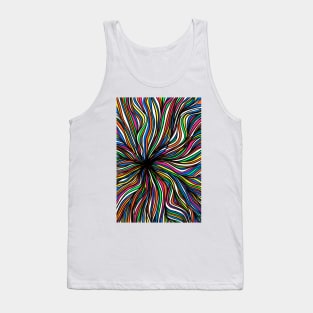 Colourful Swirl Tank Top